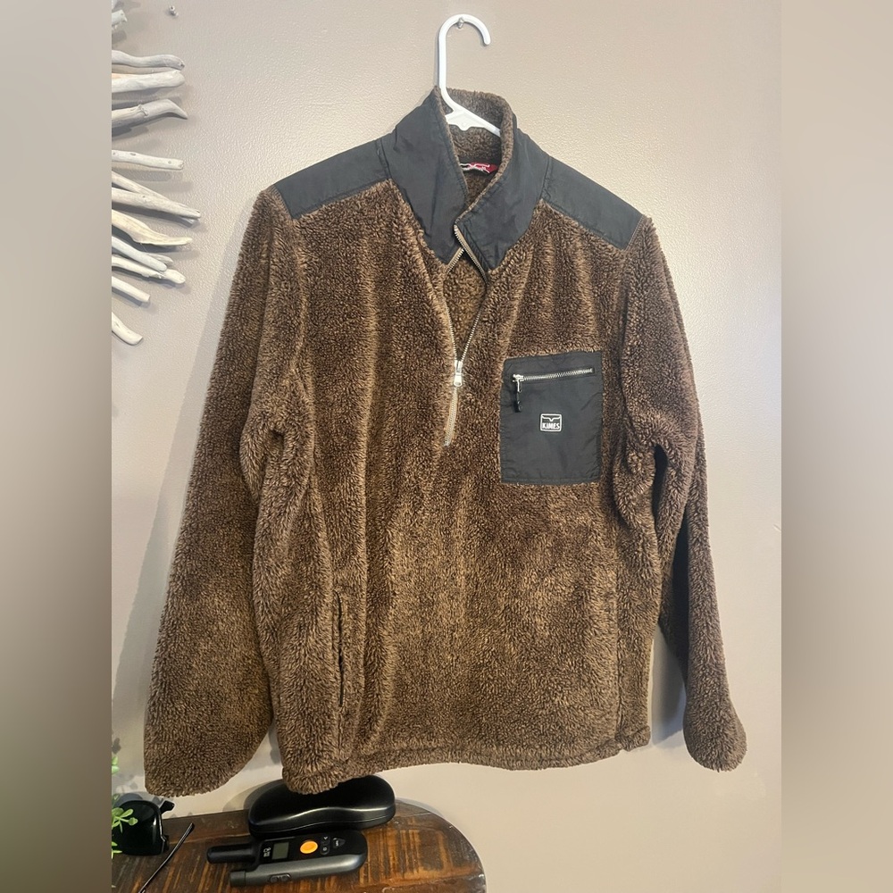Kimes Men’s Whiskey‎ Fleece 1/2 Zip Pullover